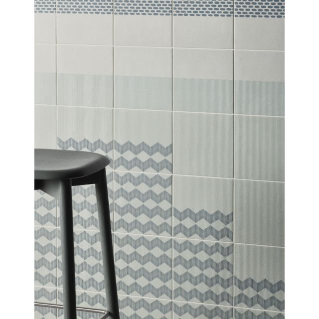 Mutina Tape ZigZag Half RETA17 Fliesen 20,5x20,5